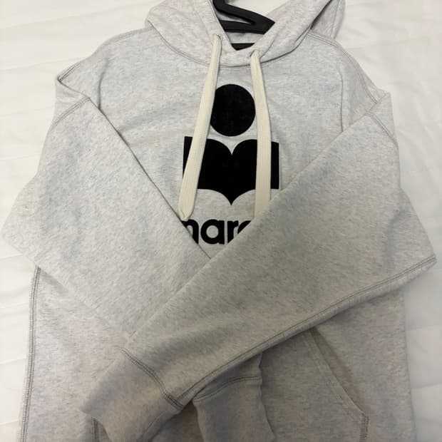 이자벨마랑 맨셀 후드티 34 사이즈 에크루색상