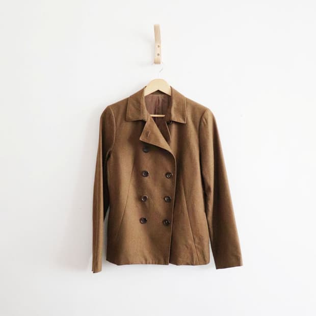 KIYOKO TAKASE(K.T) brown jacket