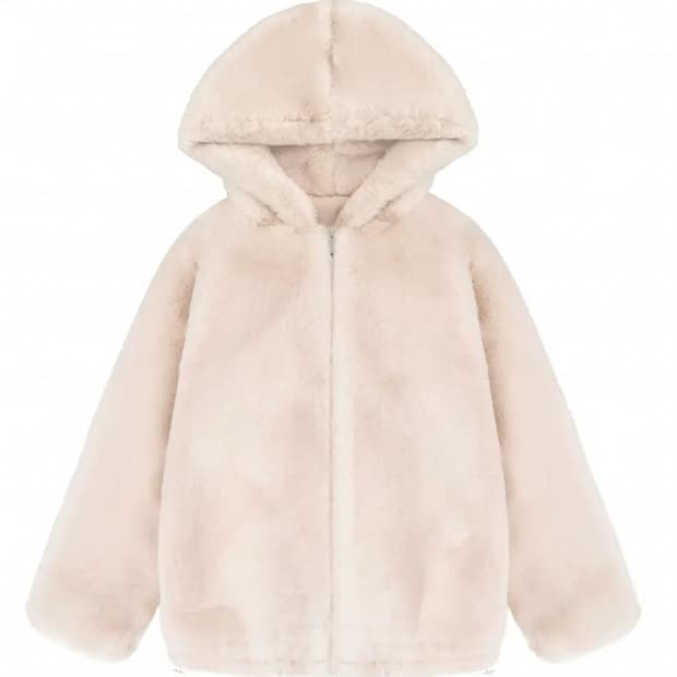 클리시어 피치 푸딩 퍼자켓 핑크 kleesier