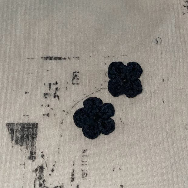 플라워 니트 브로치 Flower Knit Brooch SET