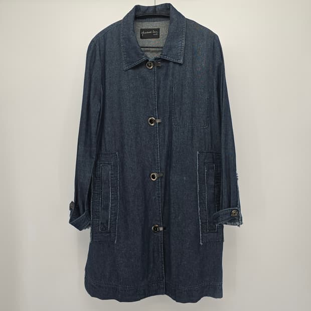 데님 롱 코트 / 빈티지 데님코트