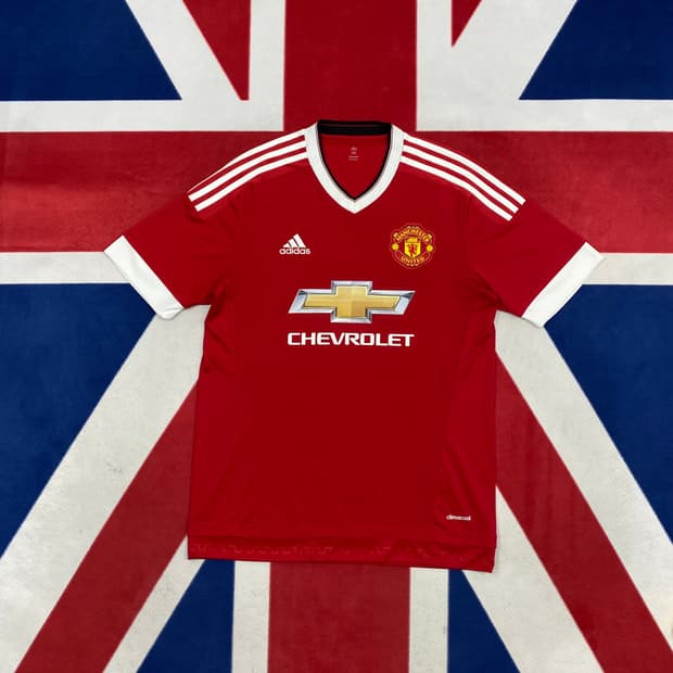 15-16 아디다스 맨체스터유나이티드 노마킹 유니폼 105 실측 100