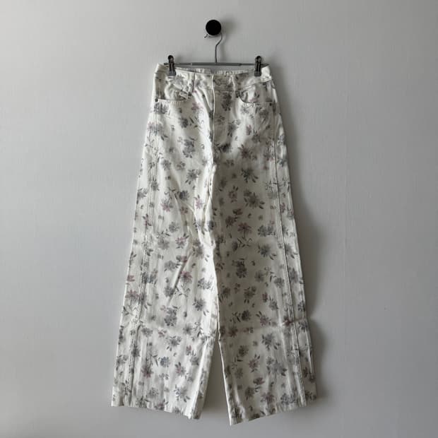 H&M 플라워 팬츠