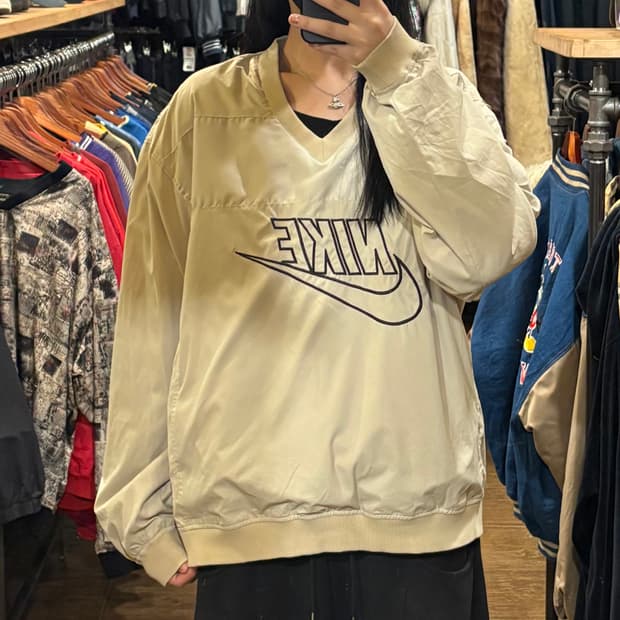 [HI] Nike 나이키 빅로고 웜업 아이보리