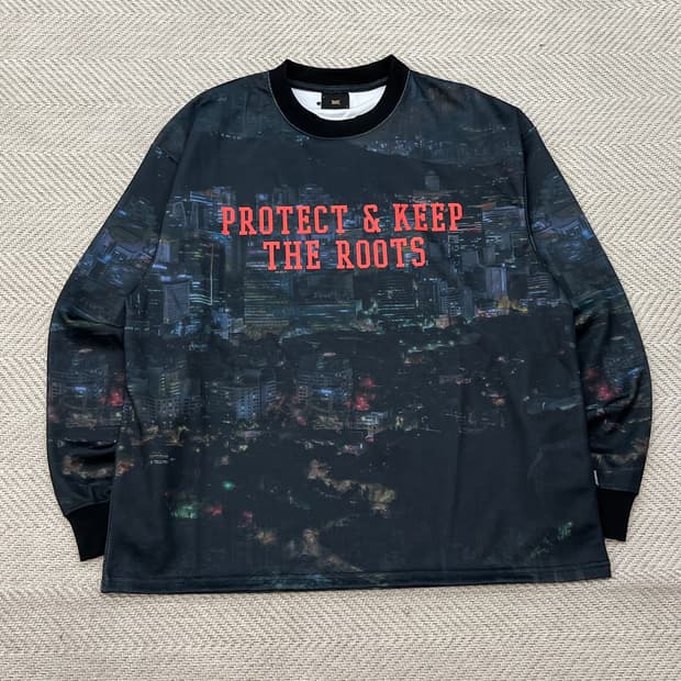 브라운브레스 프린팅 맨투맨 r3551