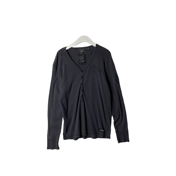 [G Star Raw] 지스타 로우 헨리넥 롱슬리브