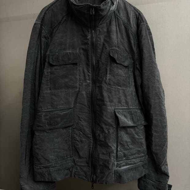 트랜짓 투웨이 하이넥 자켓