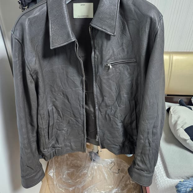 포터리 고트 레더 다크브라운 