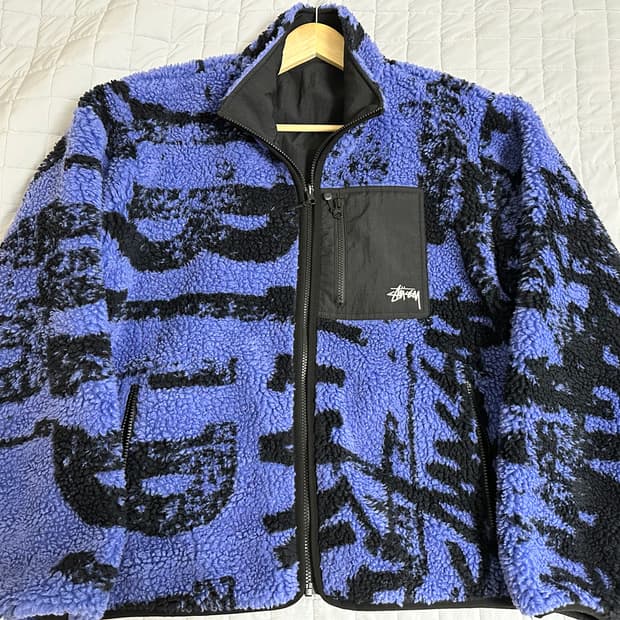 스투시 쉐르파 리버시블 자켓 (L)