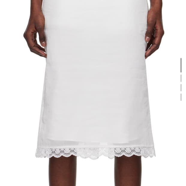 슈슈통 시스루 스커트 8uk