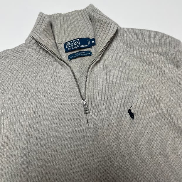Polo 폴로 랄프로렌 오트밀 간절기 니트 M 