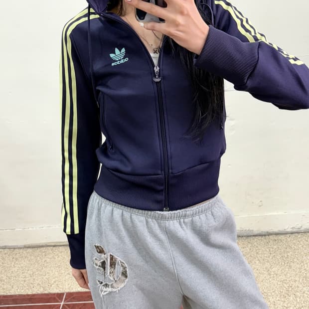 아디다스 후드 집업