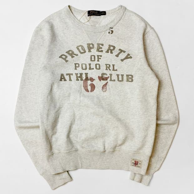 폴로 랄프로렌 피그먼트 로고 맨투맨 PN5154