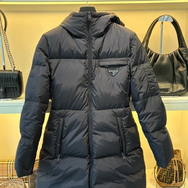[정품/36size] 프라다 리나일론 패딩