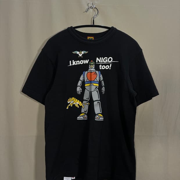 휴먼메이드 x 아이 노우 니고 반팔 처분 