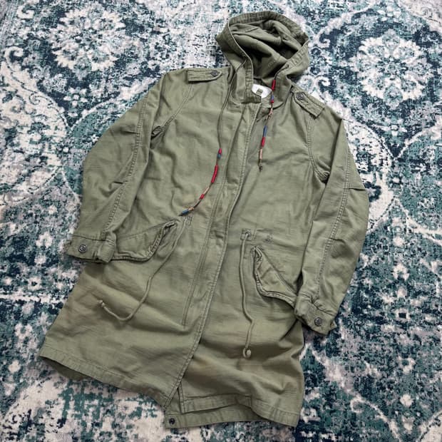 Ralph Lauren 데님앤서플라이 피쉬테일 밀리터리 파카 (S)