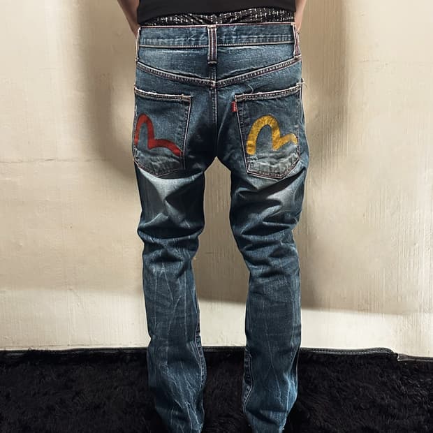 Evisu denim pants