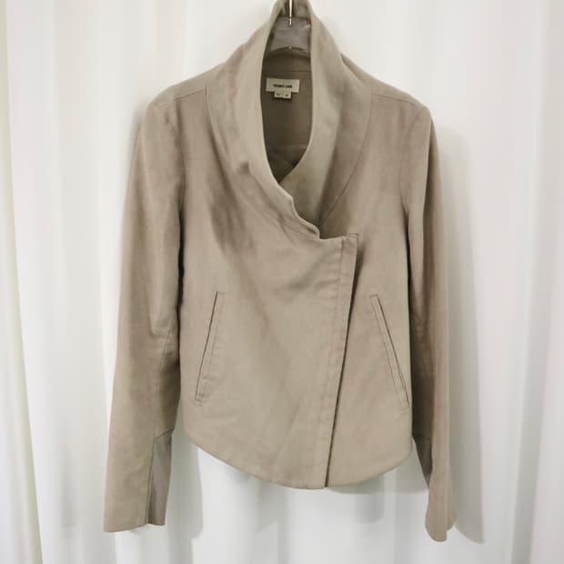 Helmut Lang leather biker jacket