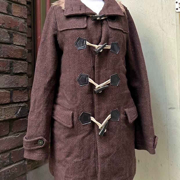 2000s JPN 모리걸 라떼갸루 브라운 울프죠 떡볶이 코트