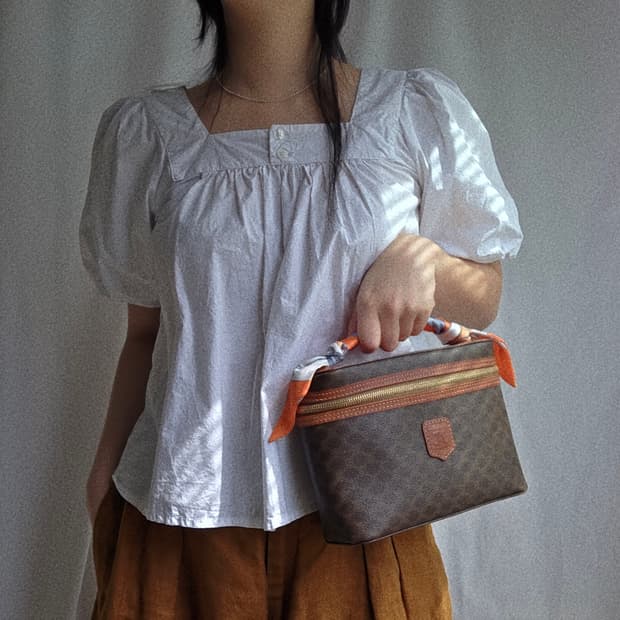 [정품 CELINE] 셀린느 마카담 베니티백 토트백