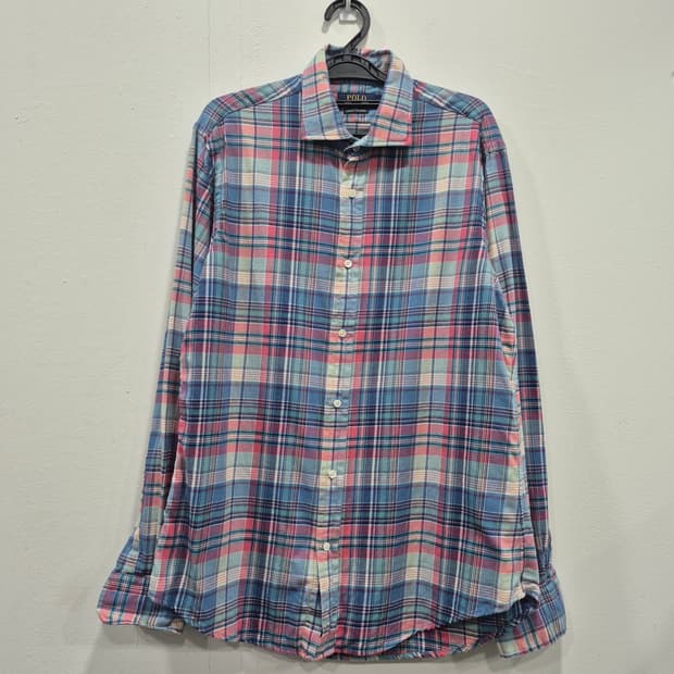 폴로랄프로렌  플란넬 체크 셔츠 남성 95사이즈