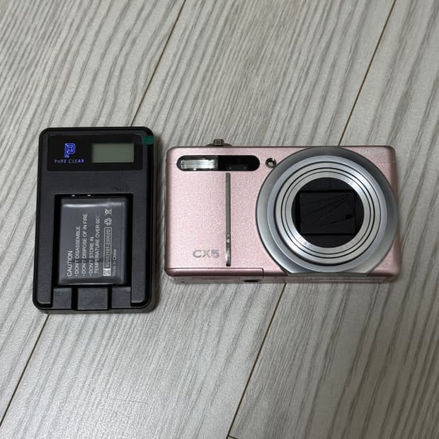 RICOH CX5 리코 CX5 연핑크 디카