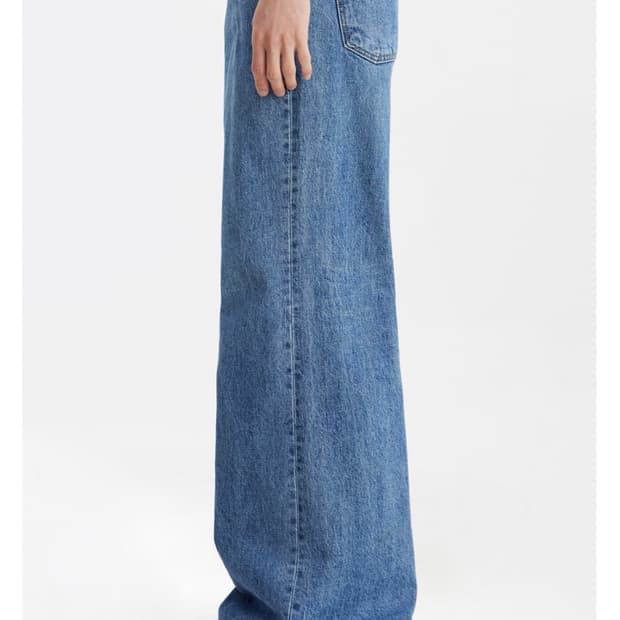Youth wide flared denim 와이드 플레어 데님 M