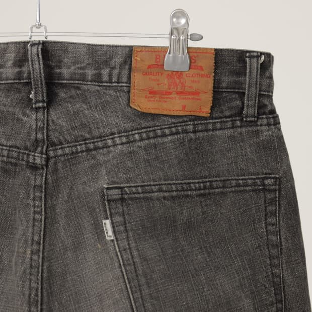 BEAMS 빔즈 컷팅 데님 