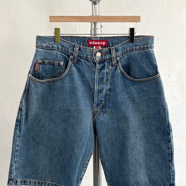 Stussy 스투시 90‘s 데님 숏 팬츠