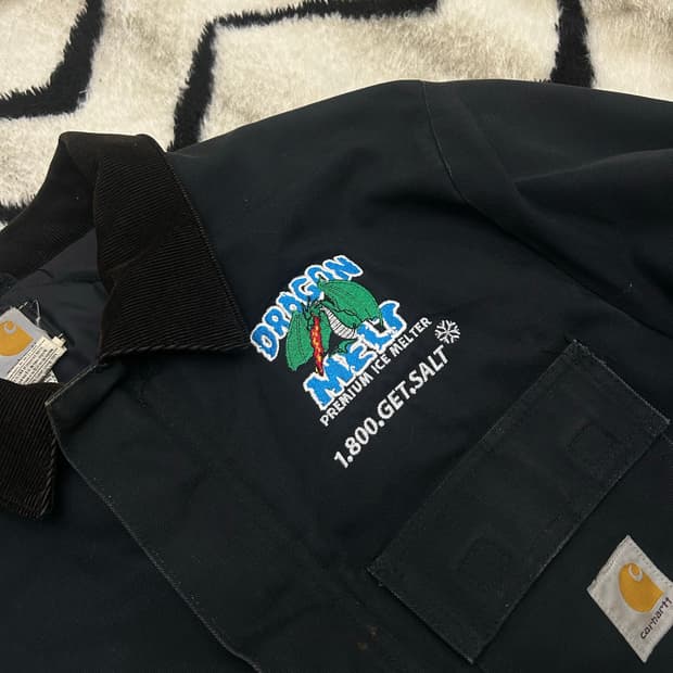 [3XL]칼하트USA 트레디셔널 코트 자켓/퀄팅안감/블랙