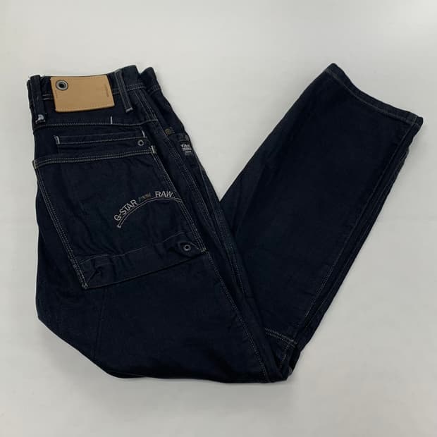 G-STAR RAW 지스타로우 잭 루즈 테이퍼드 코팅진 데님팬츠 (31)