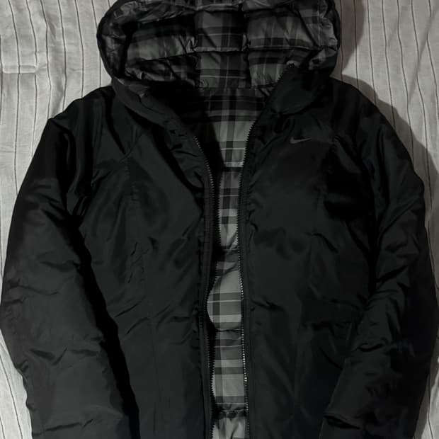 나이키 양면 구스패딩
