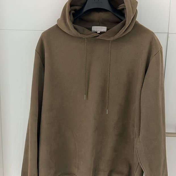 일본편집샵 abahouse 스웨이드후드티 100사이즈 