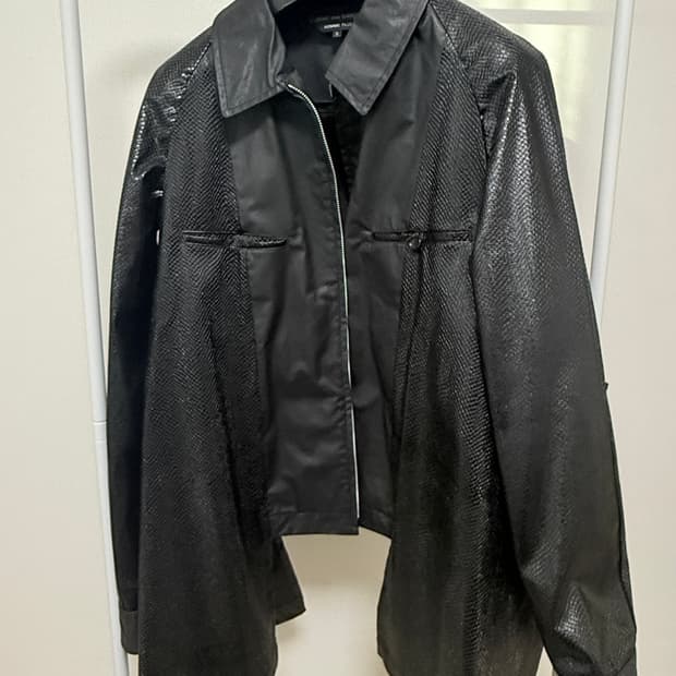 옴므플러스 리버시블자켓 m