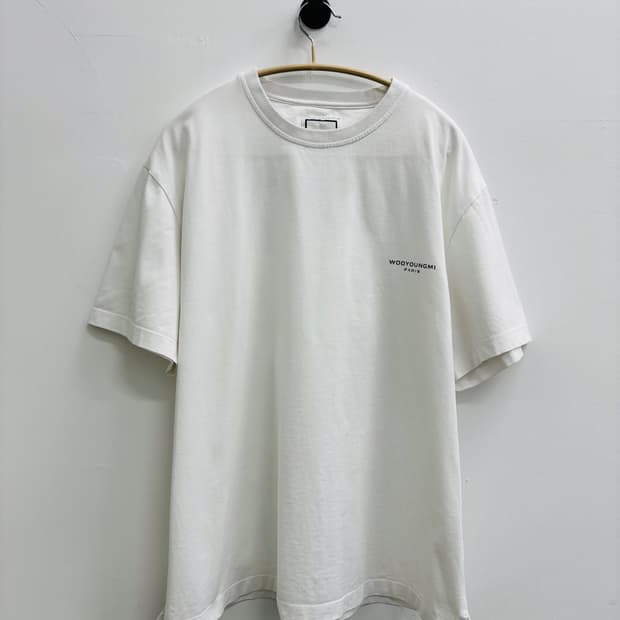 22ss 우영미 플라워 프린트 반팔 티셔츠