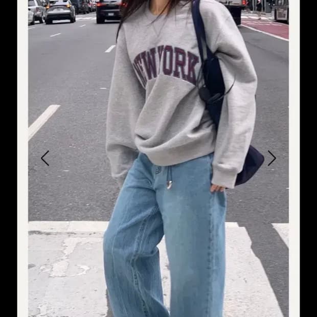 haag 헤이그 new york 스웨셔츠