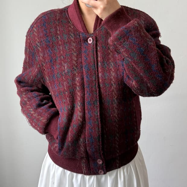 [M] 입생로랑 울 블루종 자켓