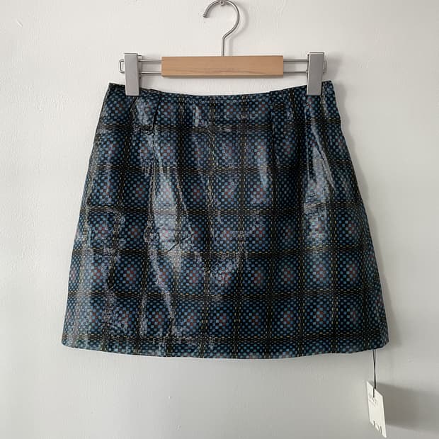 VINTAGE space mini skirt