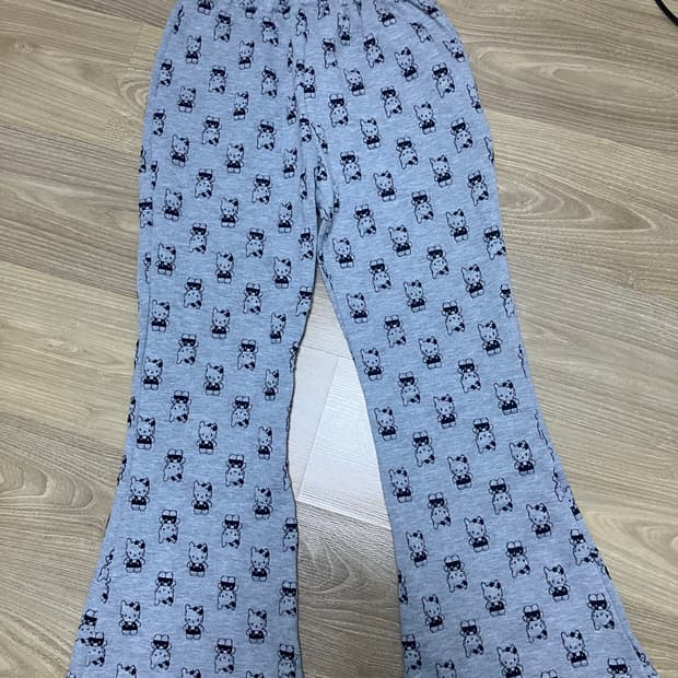 키티 부츠컷 팬츠