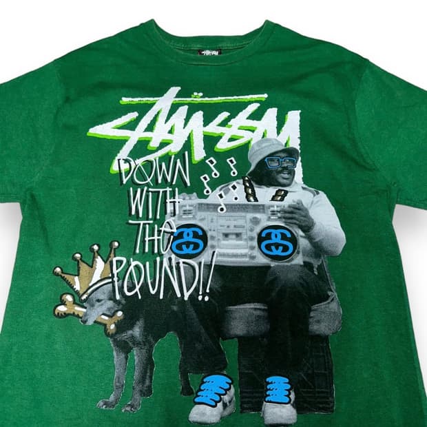 스투시 Down With The Pound 티셔츠 M