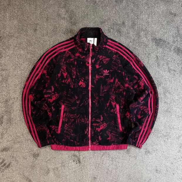 아디다스 플리스 집업 자켓