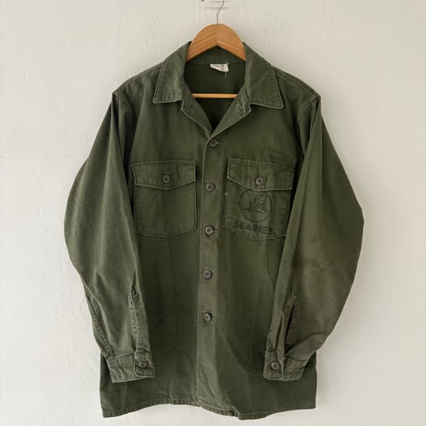 60's U.S Army og-107 Utility Shirt.