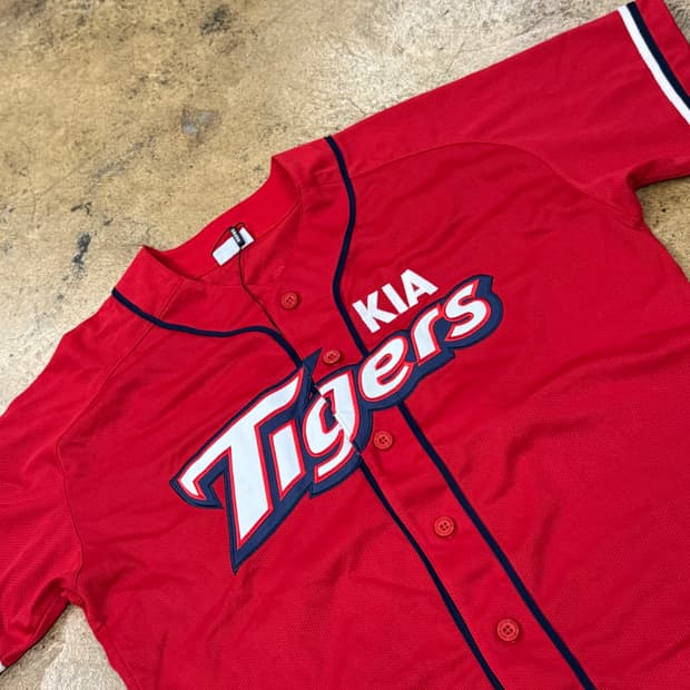 [110] 기아타이거즈 네포스 21 윤석민 마킹 유니폼 b10