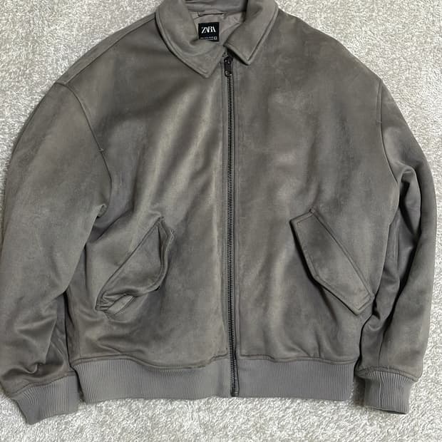 자라 블루종 자켓