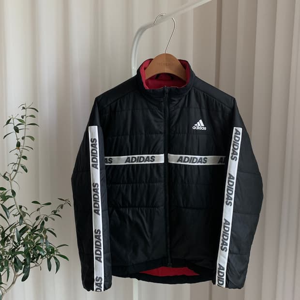 아디다스 주니어 150 패디드 자켓 올드스쿨 패딩