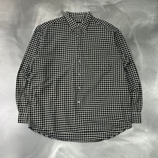  에디바우어 워크 체크 셔츠 y14994