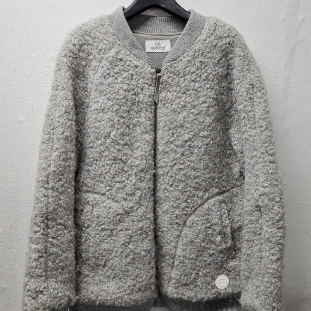 코오롱스포츠 여성 부클 플리스 스테디 움넥 재킷 95