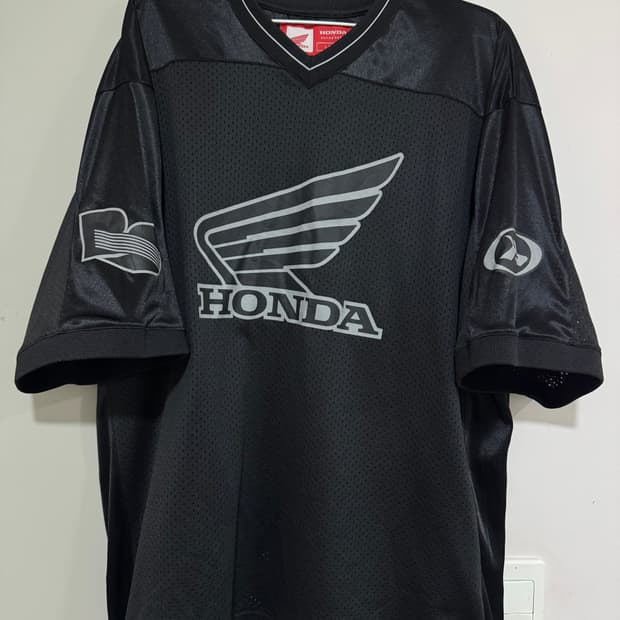 혼다 윙 로고 메쉬 티셔츠