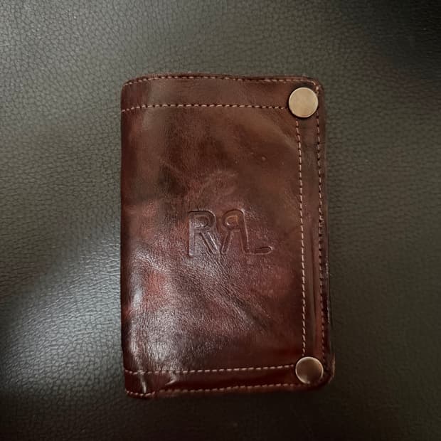 RRL 더블알엘 가죽지갑