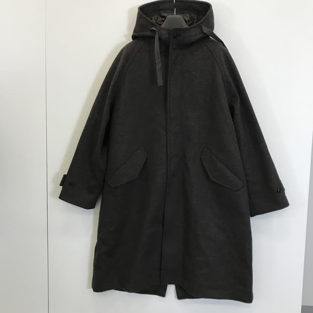 비슬로우 BESLOW 캐시미어 피쉬테일후드코트 [XL]